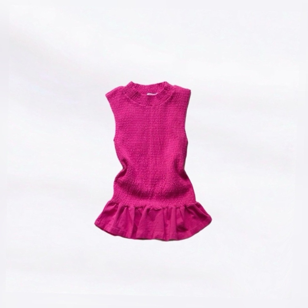 renvy ⋆ smocked ruffle top